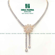 Fancy Open Setting Diamond Neckwear